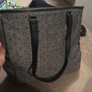 Cindy Tote in graphic weave